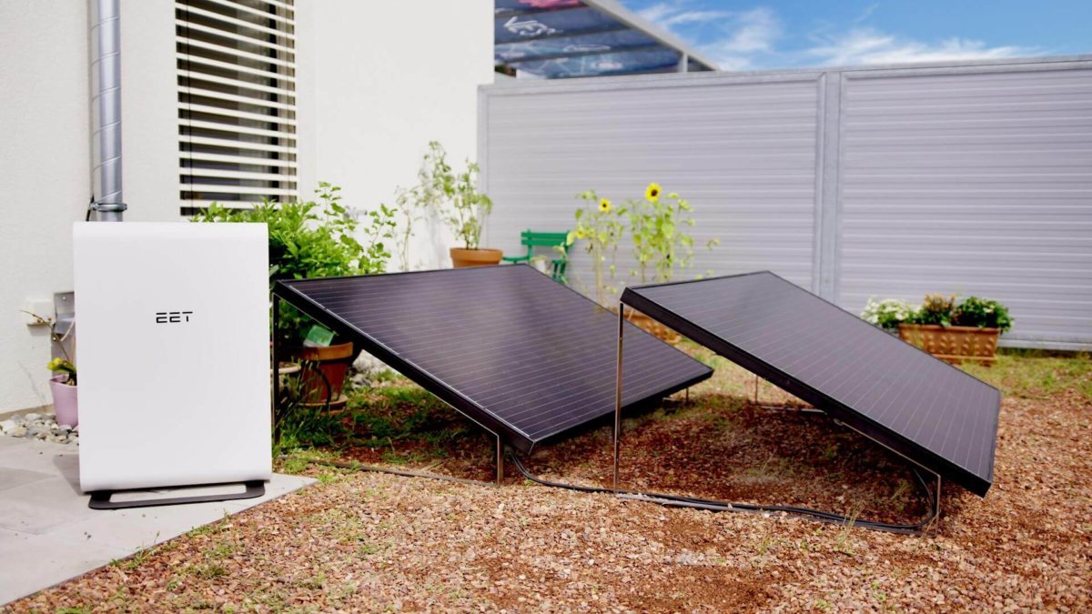 1250Watt Photovoltaikanlage Eigenverbrauch Plug & Play für Steckdose Solaranlage 